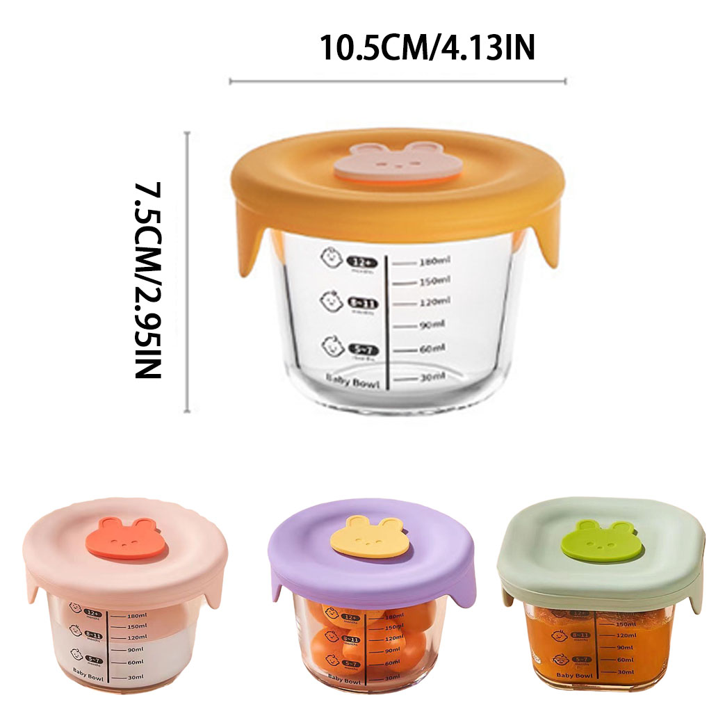 Meal Prep Recipes - 4 PCS Mini Glass Bowl with