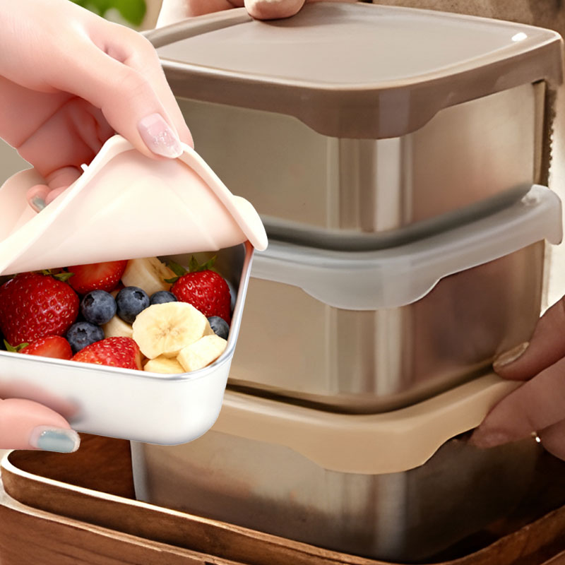 Meal Prep Healthy Lunch - 304 Stainless Steel Lunch 400ml Box