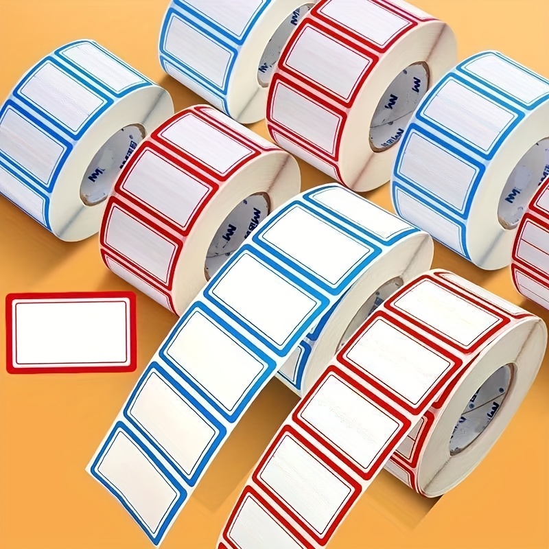 Meal Prep Recipes - 1000pcs Freezing Labels - Waterproof &