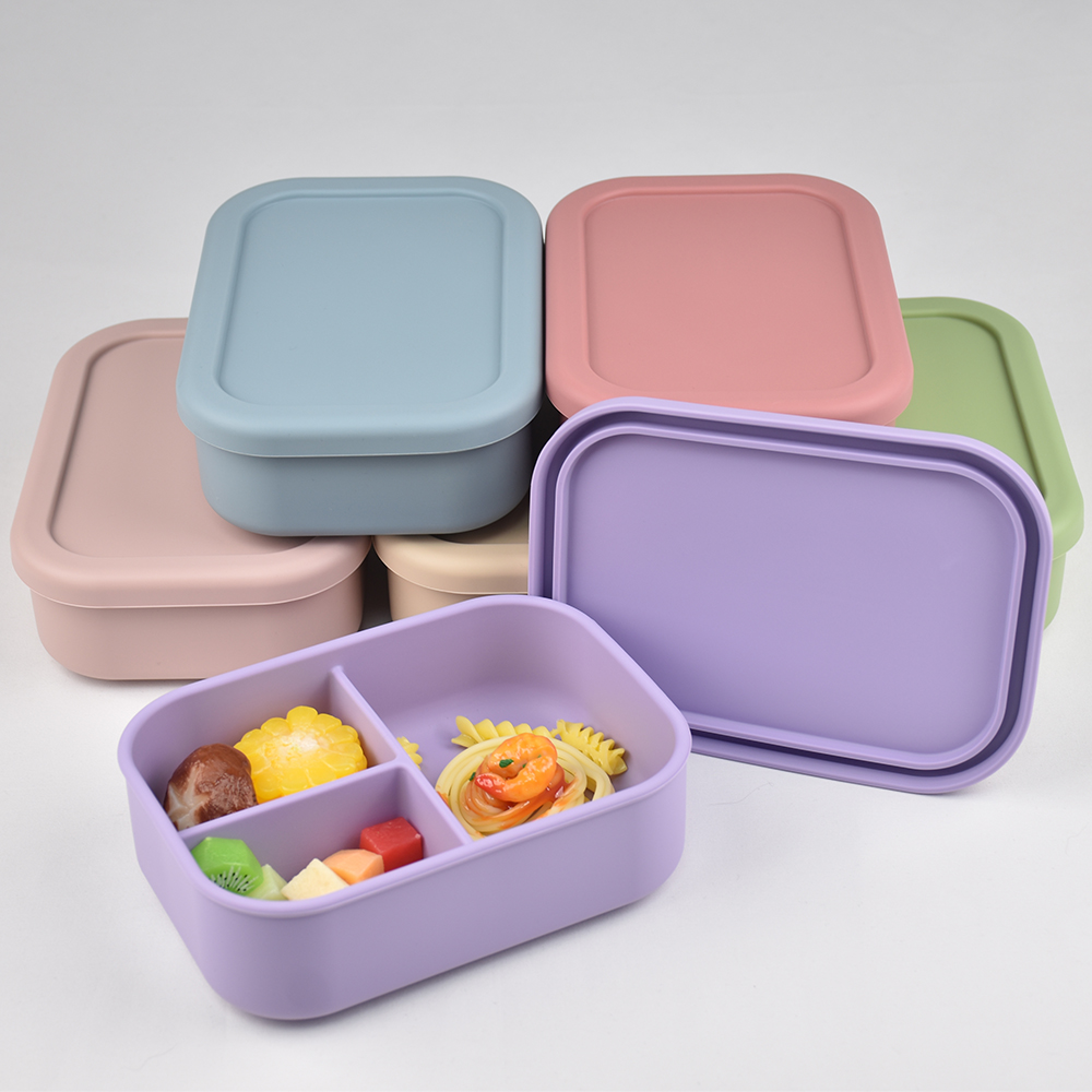 3-Compartment Food Grade Silic - Meal Prep Recipes avis et prix