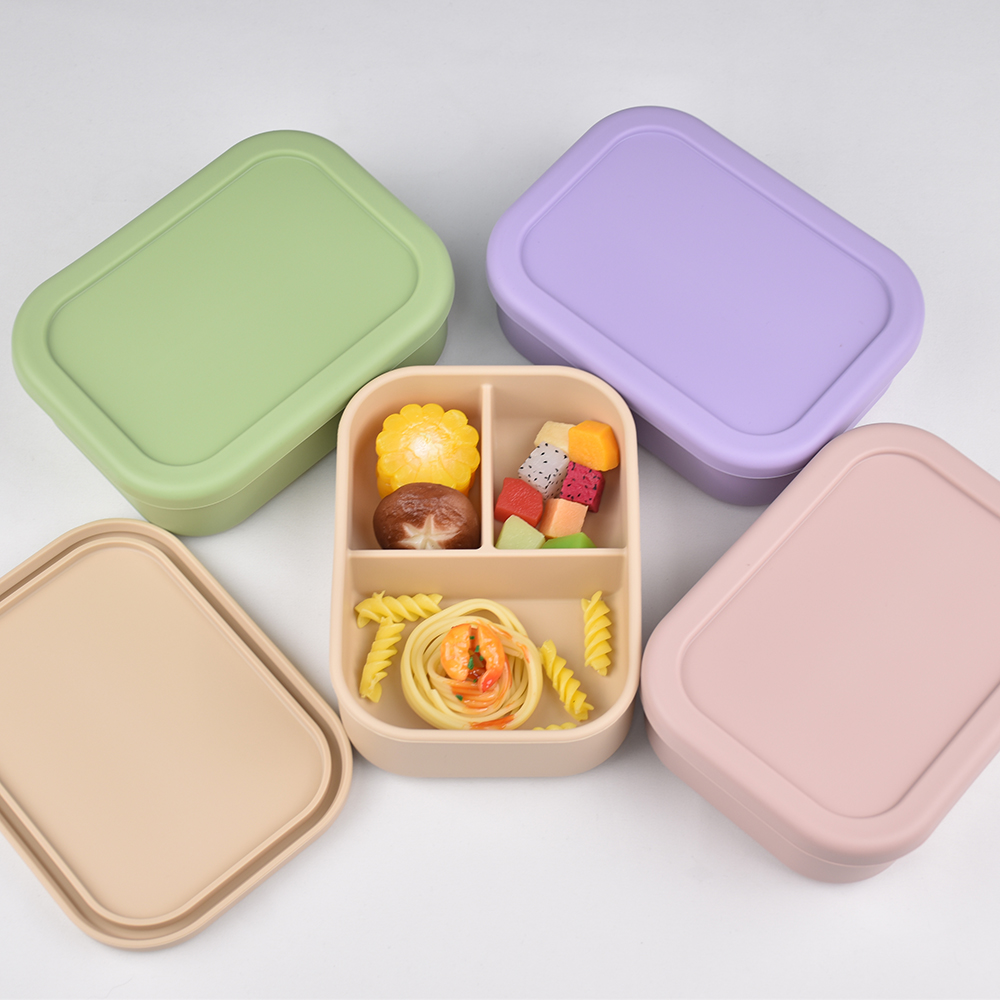 3-Compartment Food Grade Silic - Meal Prep Recipes avis et prix