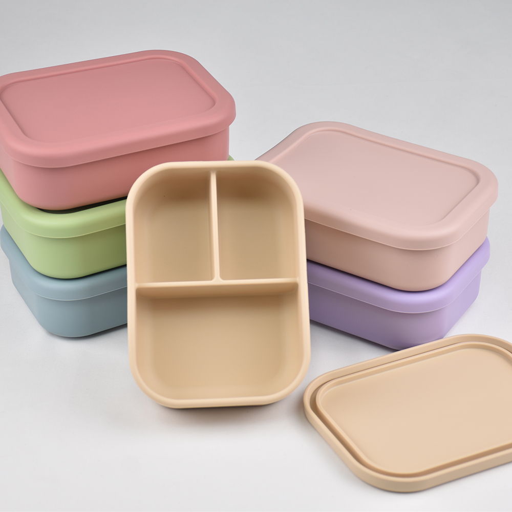 3-Compartment Food Grade Silic - Meal Prep Recipes avis et prix