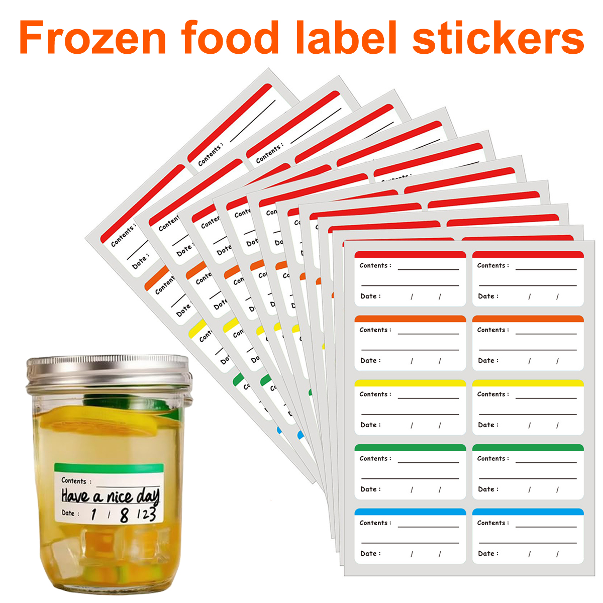 100Pcs Freezer Labels Easy Pee - Meal Prep Easy avis et prix
