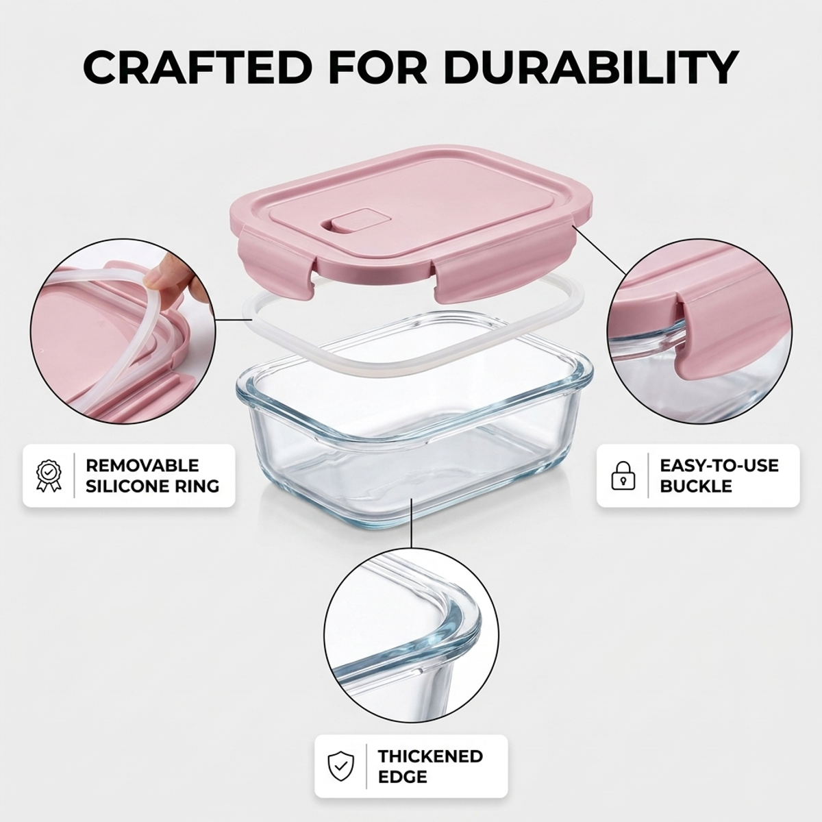 Borosilicate Glass Meal Prep B - Meal Prep Easy avis et prix