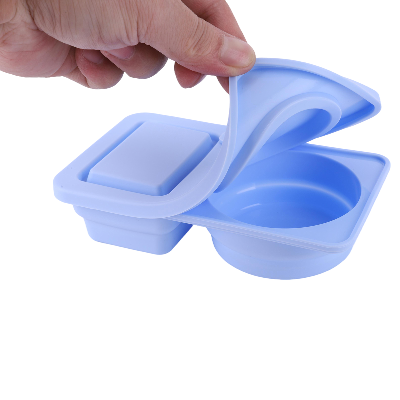 3Pcs Multi-Function 2 Grid Con - Meal Prep Jars With Lids avis et prix