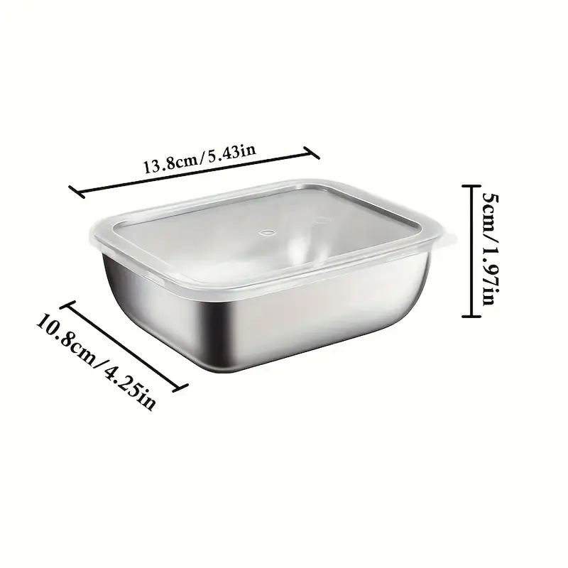 5-Piece Stainless Steel Food S - Meal Prep Recipes avis et prix
