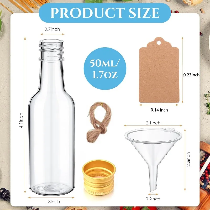 Mini Plastic Wine Bottle Suit  - Meal Prep Juice Bottles avis et prix