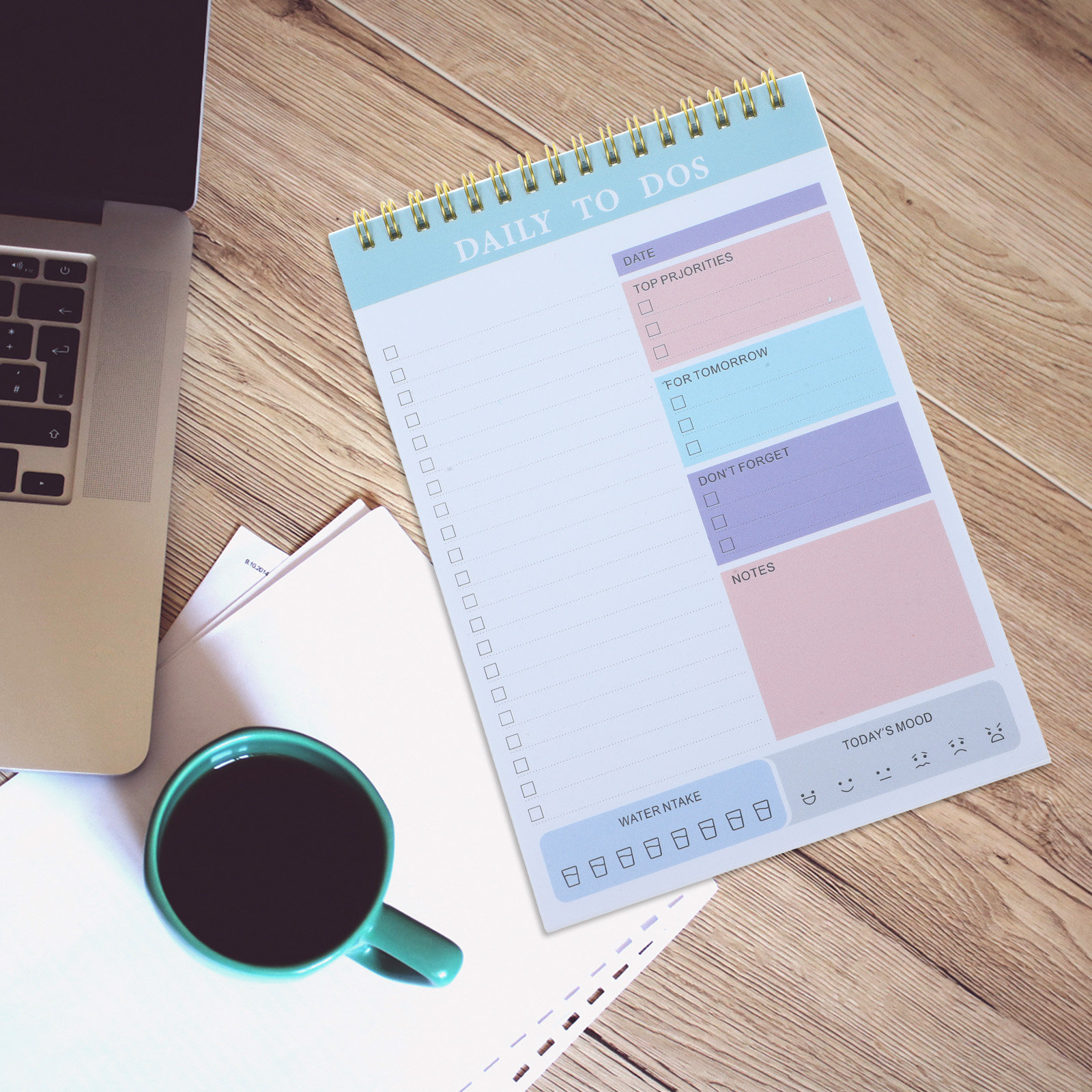 A5 Daily Planner Notepad Tear  - Meal Prep Grocery List avis et prix