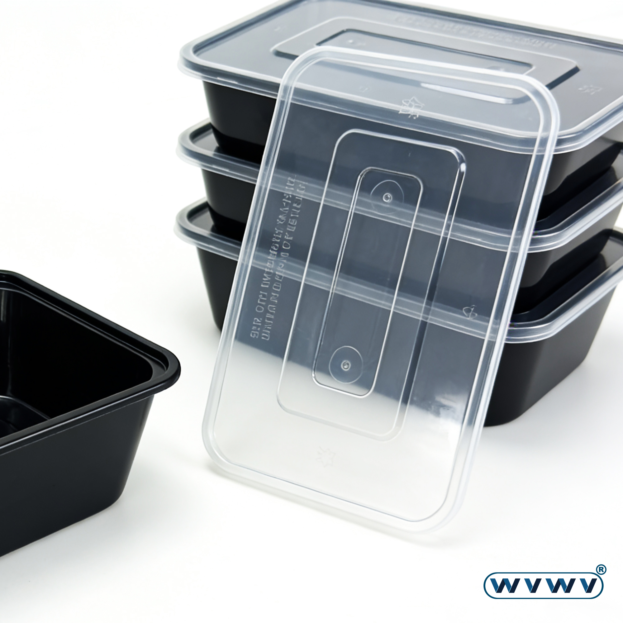 10/50Pcs 20Oz/600Ml Black Lunc - Meal Prep Recipes avis et prix