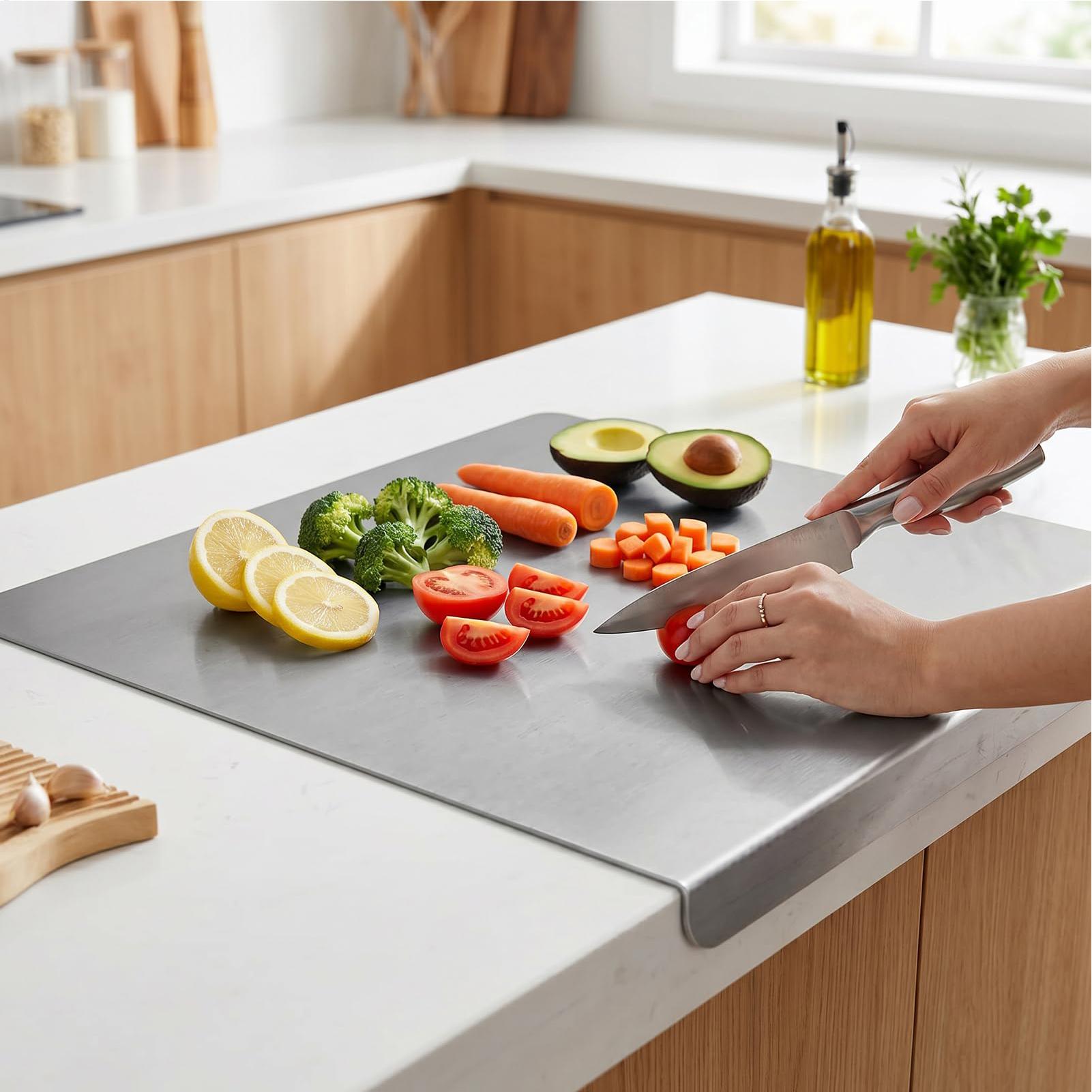Non Slip Stainless Steel Cutti - Meal Prep Easy avis et prix