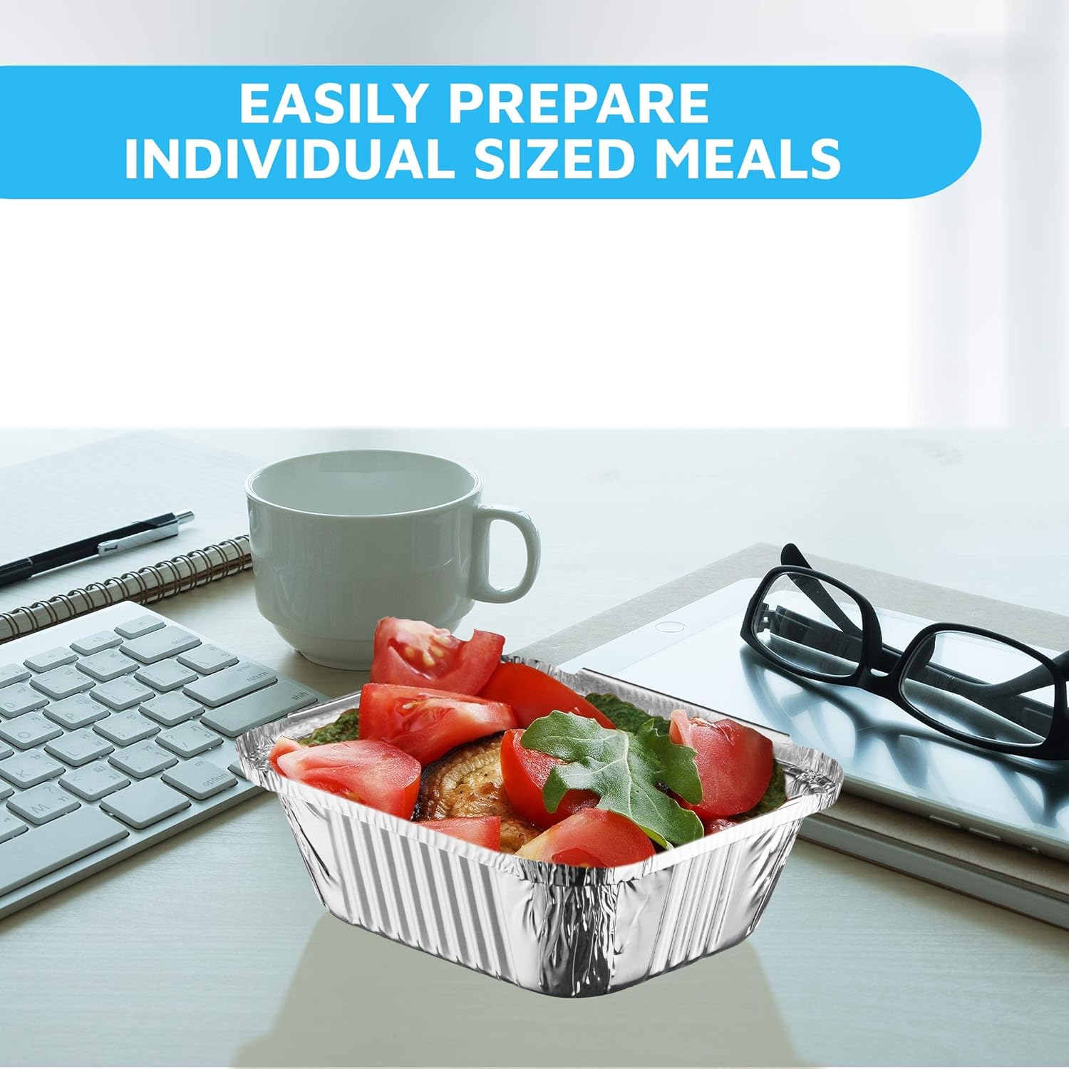 Disposable Takeout Pans with C - Meal Prep Container avis et prix