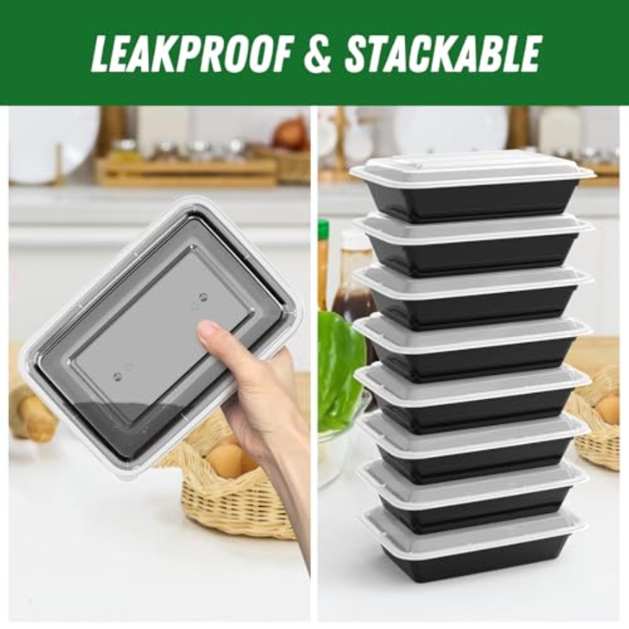 50 Pack 100-Piece 32 oz Meal P - Meal Prep Easy avis et prix