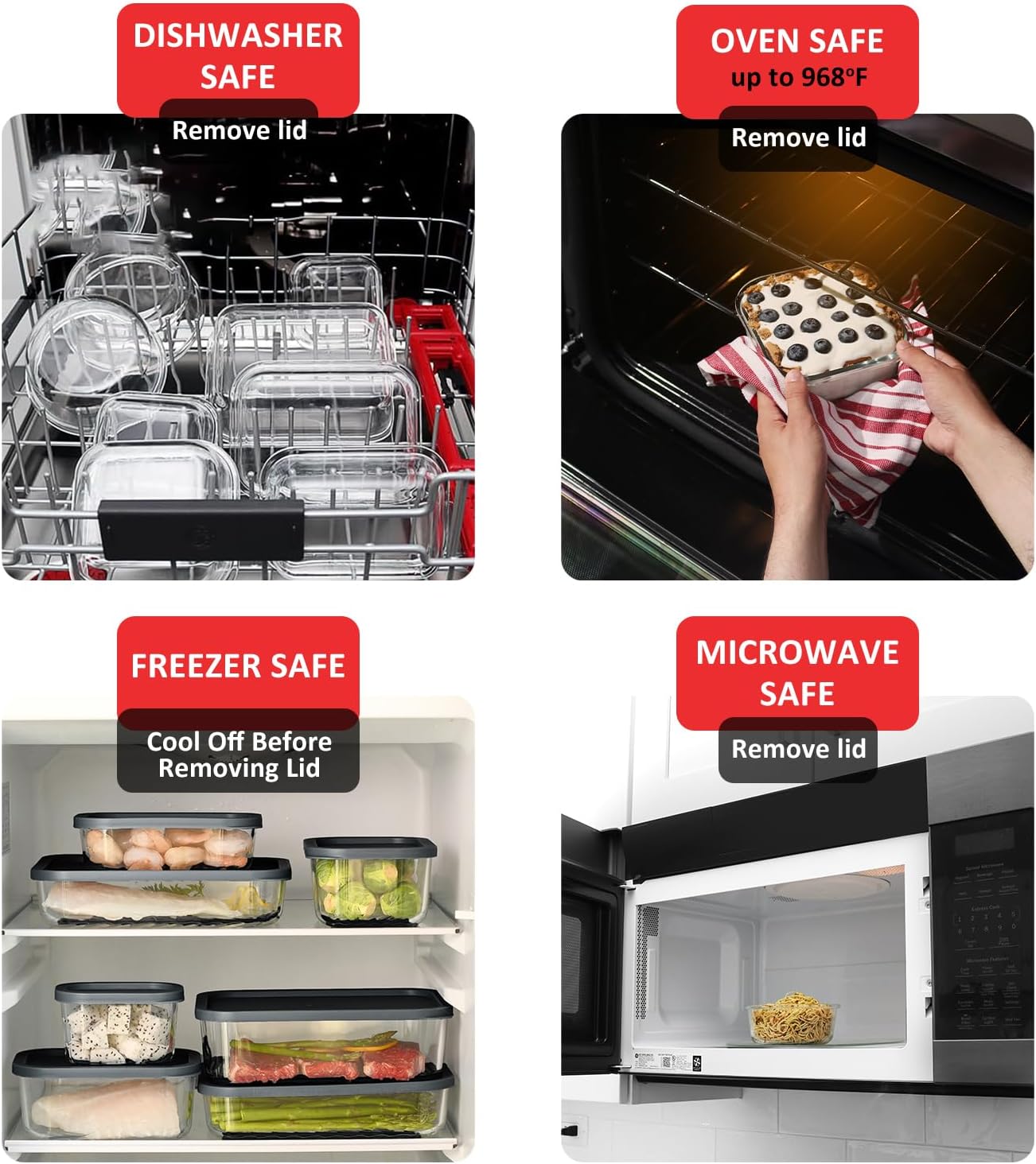7 Pack Glass Meal Prep Contain - Meal Prep Container avis et prix