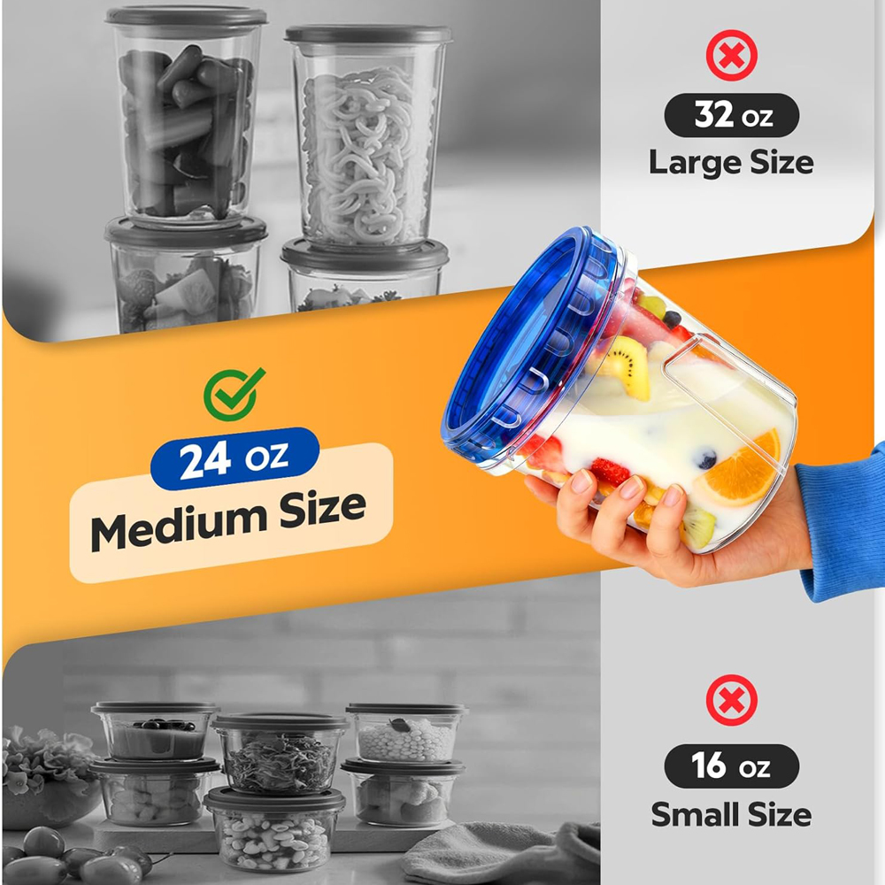 Freezer Storage Containers Air - Meal Prep Container avis et prix