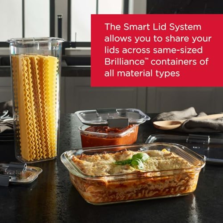 Brilliance Glass Food Storage  - Meal Prep Container avis et prix