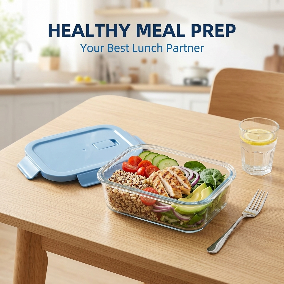 Premium Glass Meal Prep Contai - Meal Prep Easy avis et prix