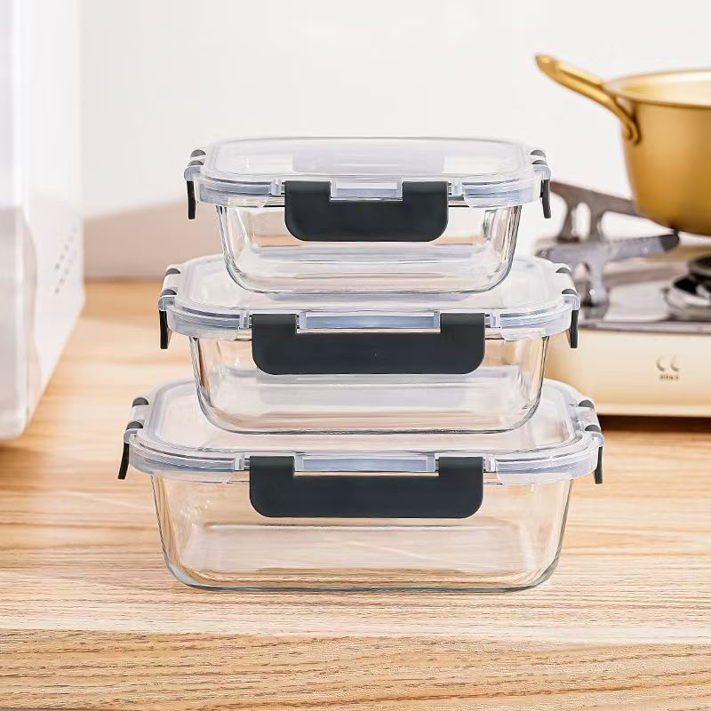 Glass Food Storage Container W - Meal Prep Recipes avis et prix