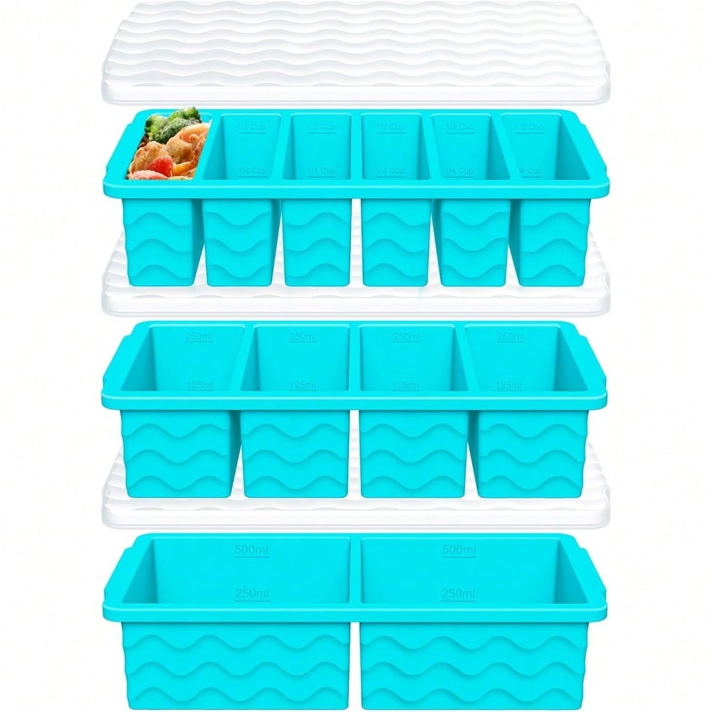 3-Pack Silicone Freezer Trays  - Meal Prep Easy avis et prix