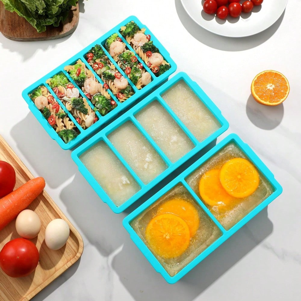 3-Pack Silicone Freezer Trays  - Meal Prep Easy avis et prix