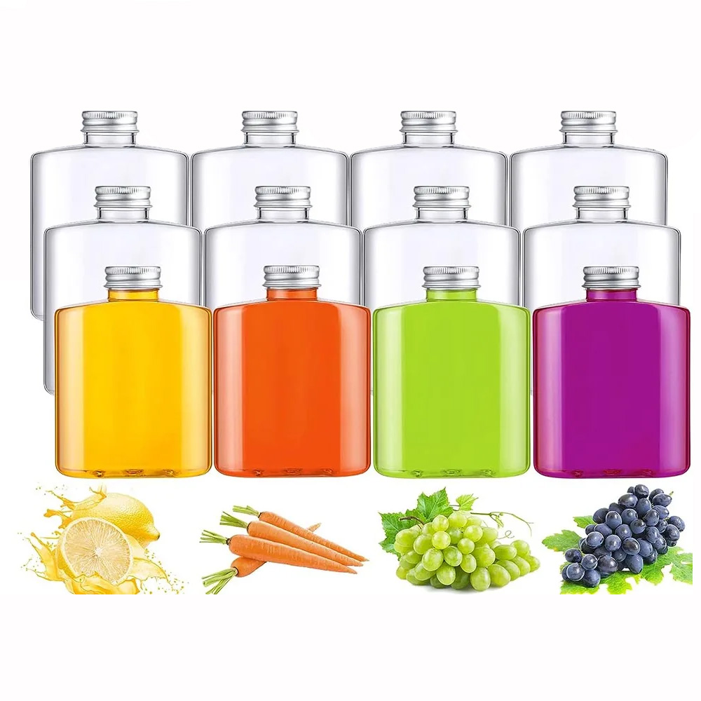 12 Pack Plastic Bottles with C - Meal Prep Juice Bottles avis et prix