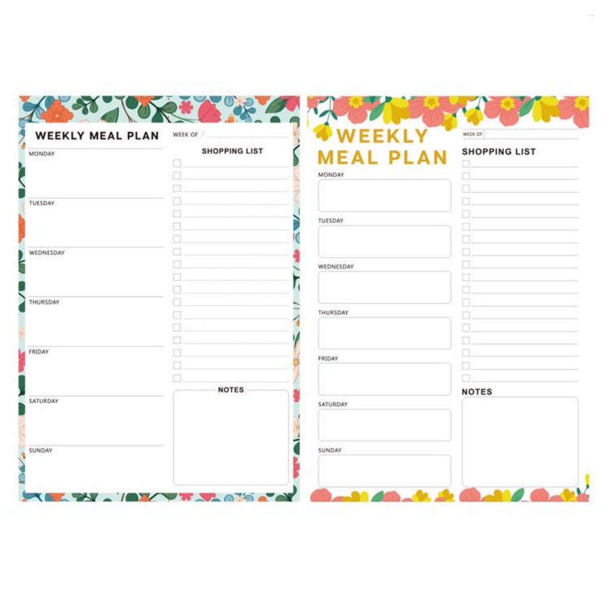 Meal Planner Refrigerator Magn - Meal Prep Grocery List avis et prix