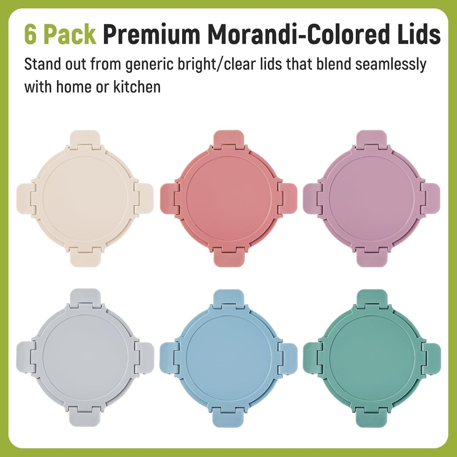 [UPGRADED LID] 6 Sets 3 Cup/24 - Meal Prep Jars With Lids avis et prix