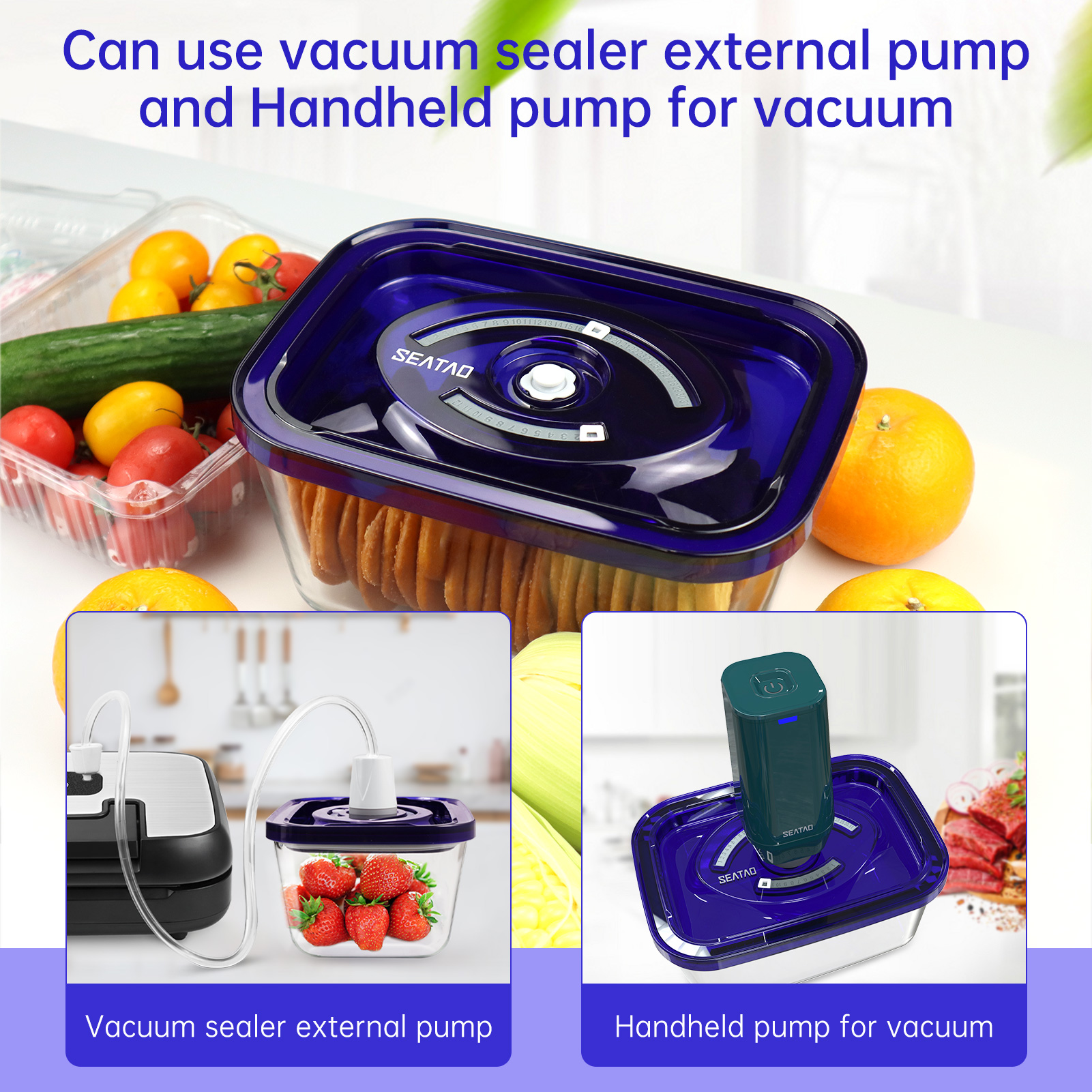 SEATAO Glass Food Storage Cont - Meal Prep Recipes avis et prix