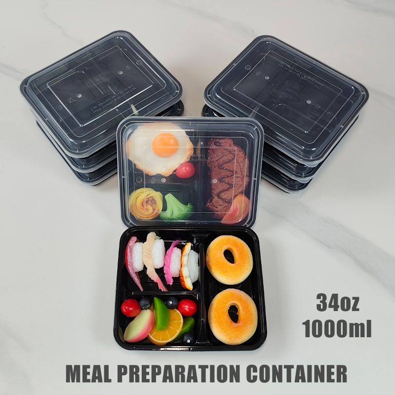3-Compartment 34 Oz/1000 Ml, 1 - Meal Prep Recipes avis et prix