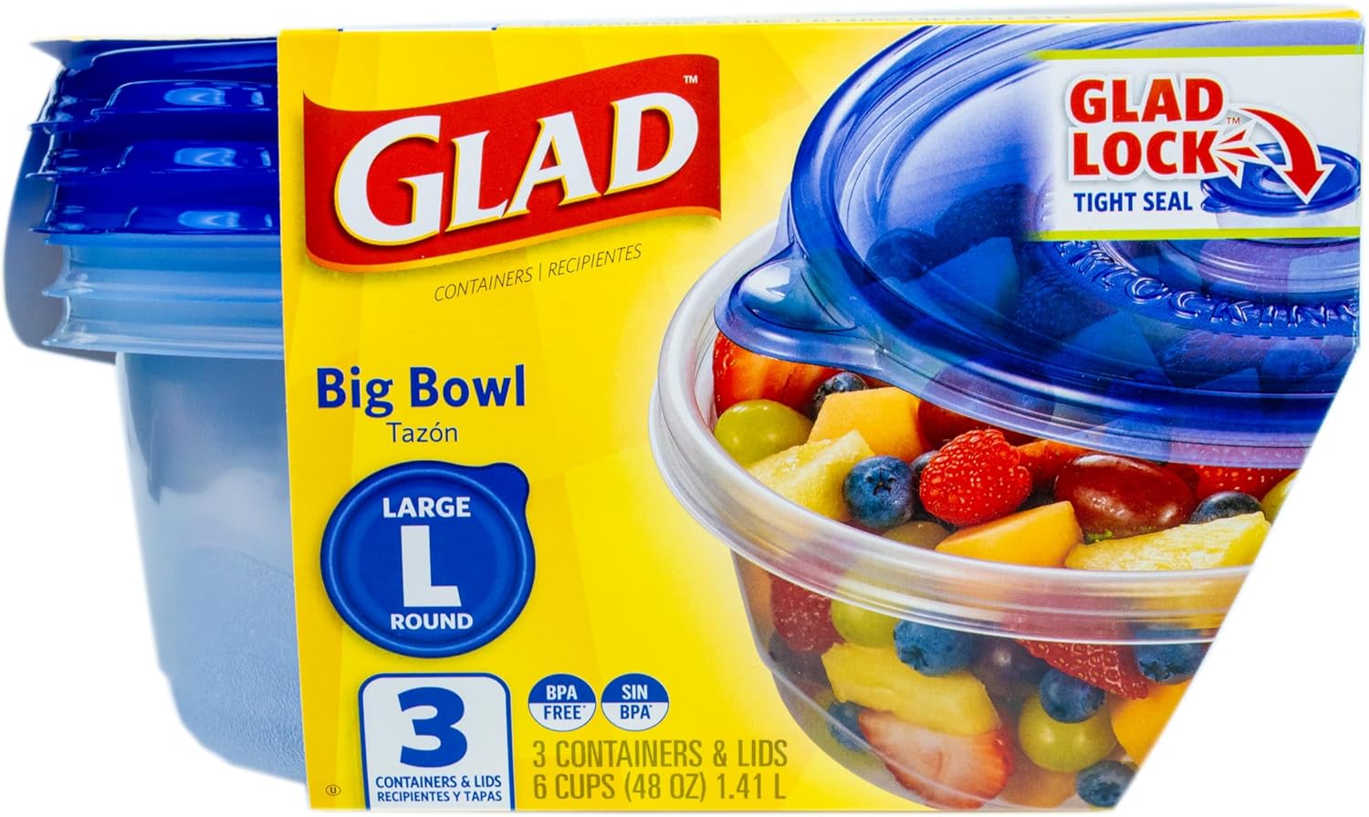 48 oz Round Food Storage Conta - Meal Prep Container avis et prix