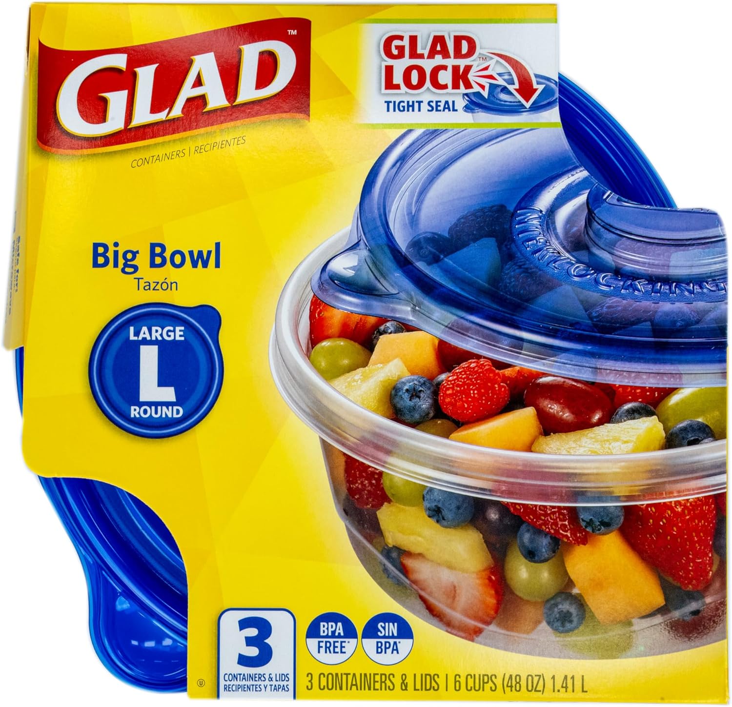 48 oz Round Food Storage Conta - Meal Prep Container avis et prix
