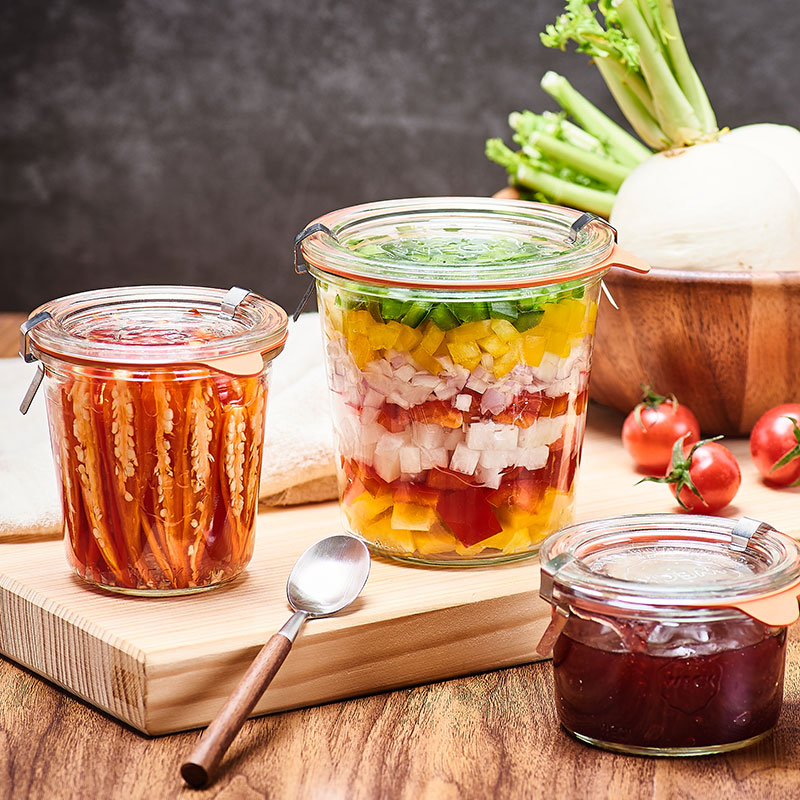 House We Glass Storage Jar Se - Meal Prep Juice Bottles avis et prix